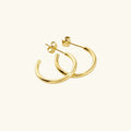 Qamar Zeenah Open Hoops | 18mm
