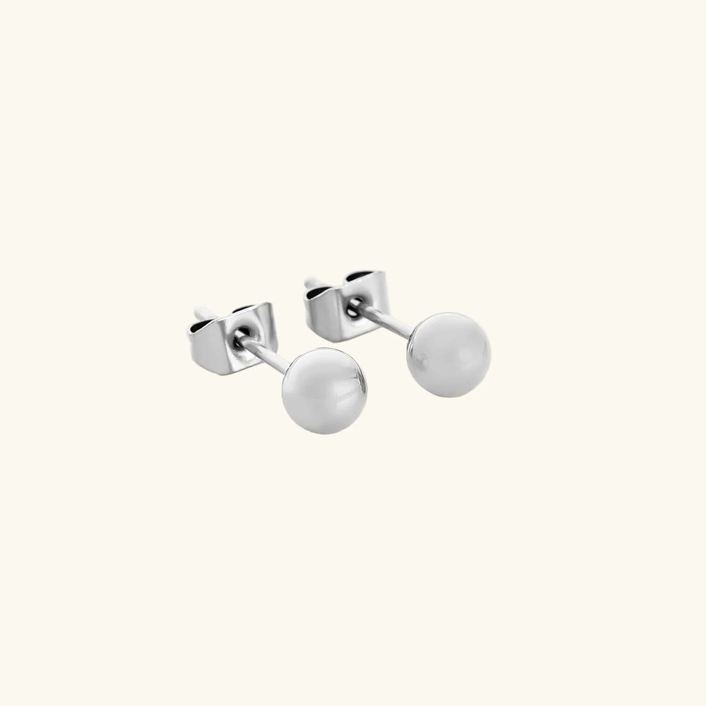 Qamar Sphère Studs Earrings