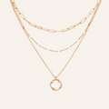 Qamar Aurora Layers Necklace