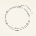 Pia Silver Layered Bracelet